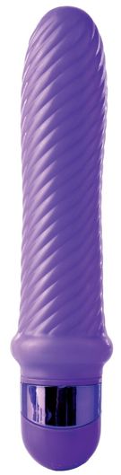 Pipedream Вибратор ребристый Grape Swirl Vibe 15,8 см, фиолетовый