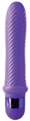 Pipedream Вибратор ребристый Grape Swirl Vibe 15,8 см, фиолетовый