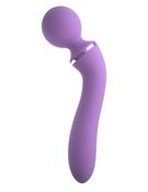 Pipedream Вибростимулятор двусторонний Duo Wand Massage Her 19,6 см, фиолетовый