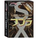 Презервативы Sagami суженные к основанию Xtreme Cobra 3 шт