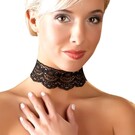 Чокер кружевной с повеской сзади Cottelli Accessoires, черный