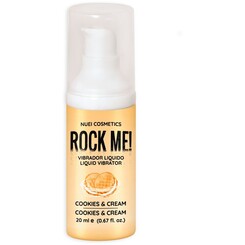 Жидкий вибратор Nuei ROCK ME! печенье со сливками 20 мл