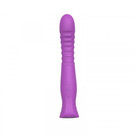 Вибратор перезаряжаемый MEET LOVE Silicone, фиолетовый