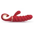 Рельефный мини-вибратор Gvibe Gcandy Mini Chili Coral, красный