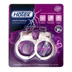 Наручники карнавальные Hotex, серебристые