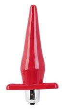 Водонепроницаемая вибропробка Black&Red 12,7 см, красный