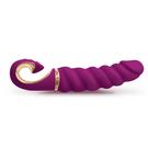Рельефный ультра мягкий вибратор Gvibe Gjack Mini Sweet Raspberry, малиновый