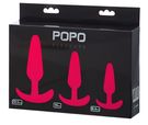 POPO Pleasure Набор анальных пробок POPO, розовый