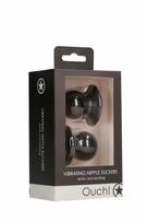 Shots Toys Помпы-присоски для сосков с вибрацией Vibrating Nipple Suckers