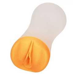 California Exotic Novelties Ультрамягкий мастурбатор-вагина The Gripper Deep Pussy Grip, оранжевый