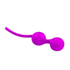 Вагинальные шарики на сцепке Kegel Tighten Up I, лиловый