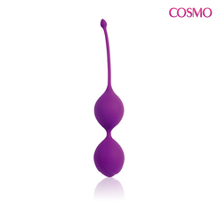 Cosmo Шарики вагинальные 3 см, фиолетовые