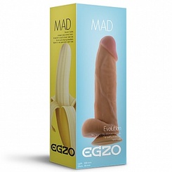 Egzo Ультра реалистичный фаллоимитатор Mad Banana 20 см