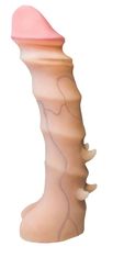 Lovetoy Насадка REAL Standard со спиралевидным узором 19 см