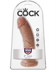 PipeDream King Cock Фаллоимитатор реалистик на присоске, L=20,3см, d=5,0см, загар