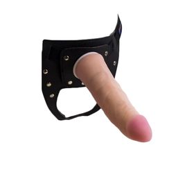 LOVETOY Страпон Harness (трусики с плугом и насадка-фаллос) 18 см (731103), телесный