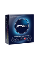 Презервативы MY.SIZE размер 60, 3 шт