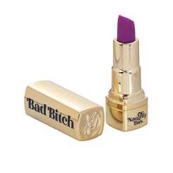California Exotic Novelties Миниатюрный вибромассажер в виде помады Naughty Bits Bad Bitch Lipstick,