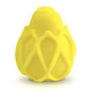 Мастурбатор силиконовый в форме яйца Gegg Yellow, желтый
