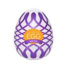 Tenga Мастурбатор-яйцо Mesh, бело-фиолетовый