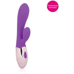 Erowoman Вибратор с клиторальным стимулятором, фиолетовый (EE-10263-5)