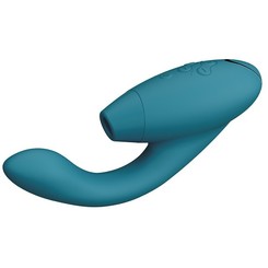 Womanizer Бесконтактный клиторальный стимулятор Duo 2, бирюзовый