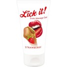 Смазка для орального секса Lick It со вкусом клубники 50 мл