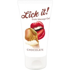 Смазка для орального секса Lick It с ароматом белого шоколада 50 мл