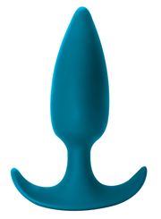 Lola Toys Анальная пробка Delight 10,5 см, бирюзовая