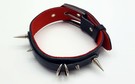 Ошейник BDSM96 Pit Bull с шипами, красный