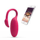 Вибратор-яичко с приложением Flamingo, розовый