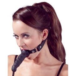 Кляп с фаллоимитатором Orion Heavy Duty Knebel Dildo, чёрный
