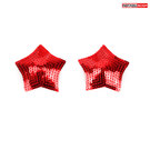 Пэстисы с пайетками в форме звездочки Sexy Nipple Tassels, красный