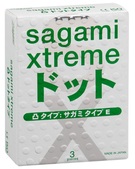 Презервативы с точками Sagami Xtreme Type-E 3 шт