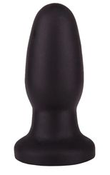LOVETOY Овальная пробочка на ножке 11,5 см, черная
