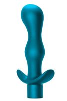 Lola Toys Анальная пробка с вибрацией Passion 14 см, бирюзовая