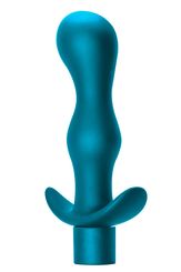 Lola Toys Анальная пробка с вибрацией Passion 14 см, бирюзовая