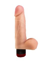 Lovetoy Вибратор-реалистик из неоскин 16,5 см, телесный