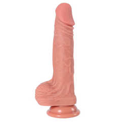 Реалистичный фаллоимитатор REAL Dual Layer dual silicone 20х3,8 см (RDS10023), телесный