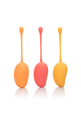 California Exotic Novelties Набор вагинальных шариков в виде манго Kegel Training Set Mango
