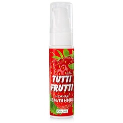 Лубрикант съедобный Tutti-Frutti Земляника 30 г