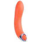 Вибратор для точки G Purrfect Silicone G-spot 17,7 см, оранжевый